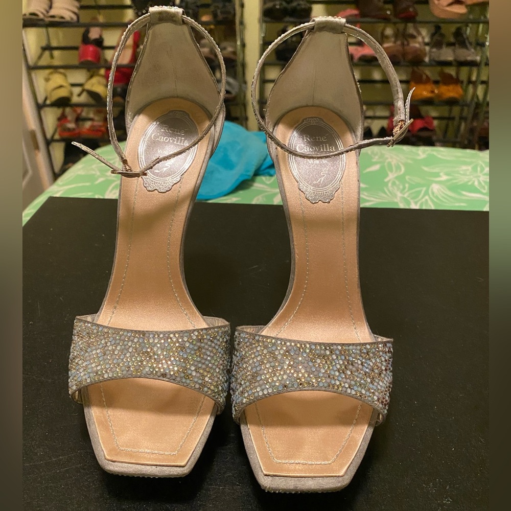 VINTAGE Gently Used Rene Caovilla Heels